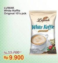 Promo Harga Luwak White Koffie Original 10 sachet - Indomaret