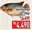 Promo Harga Ikan Gurame per 100 gr - Hypermart