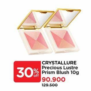 Promo Harga WARDAH Crystallure Precious Lustre Prism Blush 10 gr - Watsons