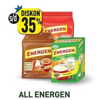 Promo Harga Energen Cereal Instant  - Hypermart