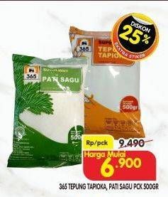 Promo Harga 365 Tepung Tapioka/Pati Sagu  - Superindo