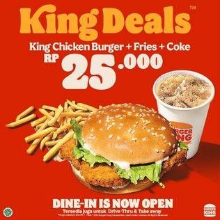 Promo Harga   - Burger King