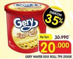 Promo Harga GERY Egg Roll 210 gr - Superindo