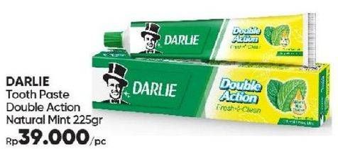 Promo Harga Darlie Toothpaste Double Action Mint 225 gr - Guardian