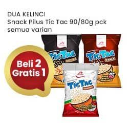 Promo Harga Dua Kelinci Tic Tac All Variants 80 gr - Indomaret