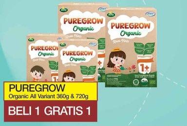 Promo Harga ARLA Puregrow Organic 1+ All Variants 720 gr - Yogya
