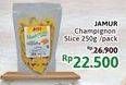 Promo Harga Jamur Champignon (Jamur Kancing) Slice 250 gr - Alfamidi