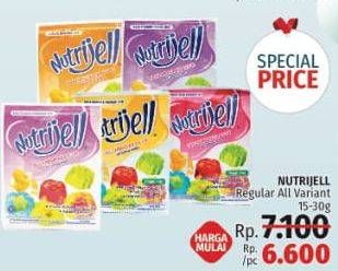 Promo Harga NUTRIJELL Jelly Powder All Variant 15-30gr  - LotteMart