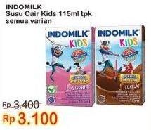 Promo Harga INDOMILK Susu UHT Kids All Variants 115 ml - Indomaret