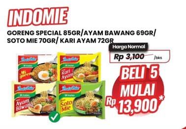 Promo Harga Indomie Mie Goreng/Mie Kuah  - Carrefour