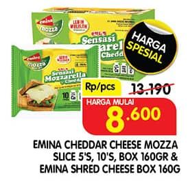 Promo Harga Emina Cheese/Cheese Slice  - Superindo