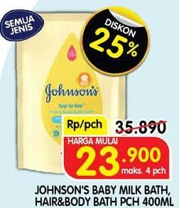 Promo Harga Johnsons Baby Bath  - Superindo