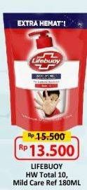 Promo Harga LIFEBUOY Hand Wash Total 10 180 ml - Alfamart