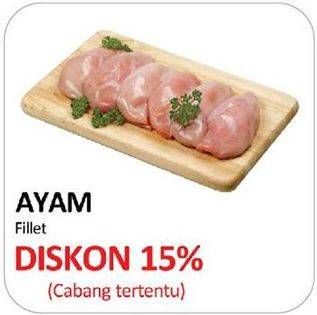 Promo Harga Ayam Fillet per 100 gr - Yogya