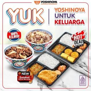 Promo Harga Yuk Ber-4  - Yoshinoya