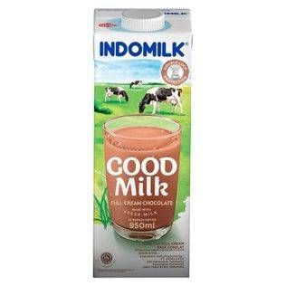 Promo Harga Indomilk Susu UHT Cokelat 950 ml - Alfamart