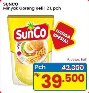 Promo Harga Sunco Minyak Goreng 2000 ml - Indomaret