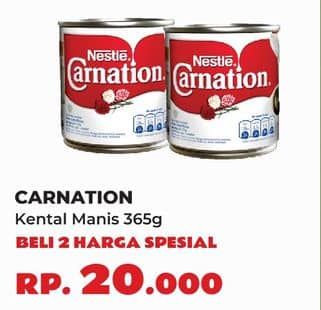 Promo Harga Carnation Krimer Kental Manis 370 gr - Yogya