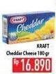 Promo Harga KRAFT Cheese Cheddar 180 gr - Hypermart