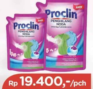 Promo Harga Proclin Penghilang Noda Cair 400 ml - TIP TOP