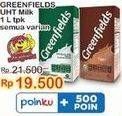 Promo Harga GREENFIELDS UHT All Variants 1000 ml - Indomaret