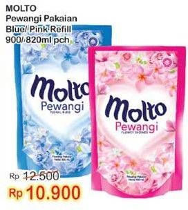 Promo Harga MOLTO Pewangi Blue, Pink 900 ml - Indomaret