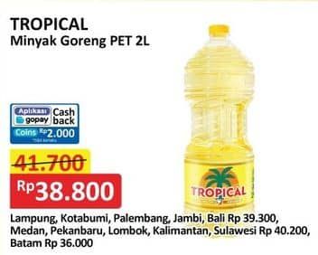 Promo Harga Tropical Minyak Goreng 2000 ml - Alfamart