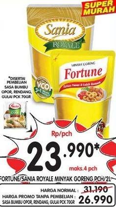 FORTUNE/ SANIA Royale Minyak Goreng 2 L