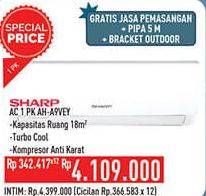 Promo Harga SHARP AH-A9VEY - AC 1PK  - Hypermart