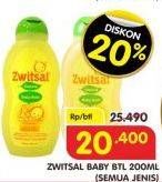 Promo Harga ZWITSAL Classic Baby Powder All Variants 200 ml - Superindo