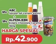 ABC Syrup Squash Delight + Alpenliebe Eclairs