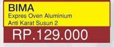 Promo Harga BIMA Xpress Oven Aluminium Anti Karat Susun 2  - Yogya