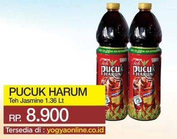 Promo Harga TEH PUCUK HARUM Minuman Teh Jasmine 1400 ml - Yogya