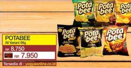 Promo Harga Potabee Snack Potato Chips All Variants 68 gr - Yogya