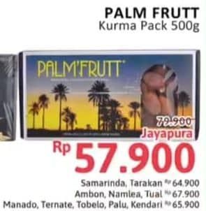 Promo Harga Palm Fruit Kurma 500 gr - Alfamidi
