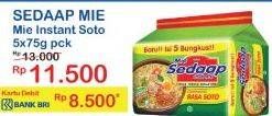 Promo Harga SEDAAP Mie Kuah Soto 75 gr - Indomaret