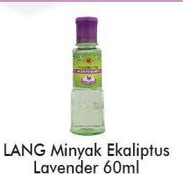 Promo Harga CAP LANG Minyak Ekaliptus Aromatherapy Lavender 60 ml - Alfamart