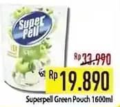 Promo Harga Super Pell Pembersih Lantai Fresh Apple 1600 ml - Hypermart