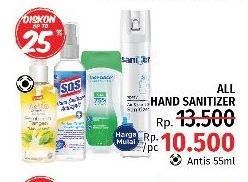 Promo Harga Hand Sanitizer All Variants  - LotteMart