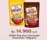 Promo Harga OISHI Popcorn Coklat, Karamel 100 gr - Indomaret