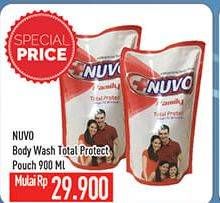 Promo Harga NUVO Body Wash Total Protect 900 ml - Hypermart