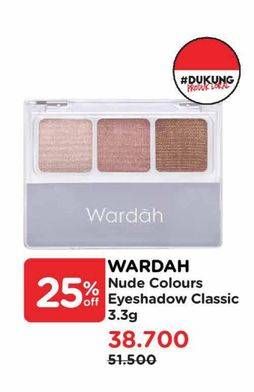 Promo Harga Wardah EyeXpert Eye Shadow Classic 4 gr - Watsons