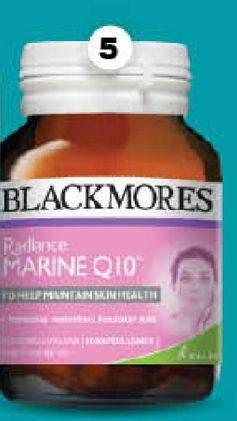 Promo Harga BLACKMORES Radiance Marine Q10 30 pcs - Guardian