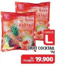Promo Harga CHOICE L Fruit Cocktail 1 kg - Lotte Grosir
