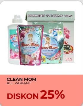 Promo Harga CLEAN MOM Biodegradable Laundry Detergent  - Yogya