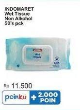 Promo Harga Indomaret Wet Tissue Non Alkohol 50 sheet - Indomaret