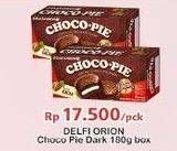 Promo Harga DELFI Orion Choco Pie Dark per 6 pcs 30 gr - Indomaret