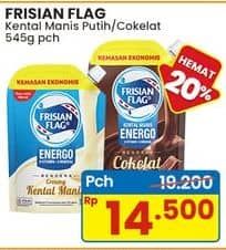 Promo Harga Frisian Flag Susu Kental Manis Cokelat, Putih 545 gr - Indomaret