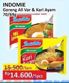 Promo Harga Indomei Mie Kuah/Goreng  - Alfamart