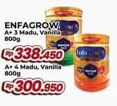 Promo Harga Enfagrow A+3 Susu Bubuk Madu, Vanilla 800 gr - Yogya